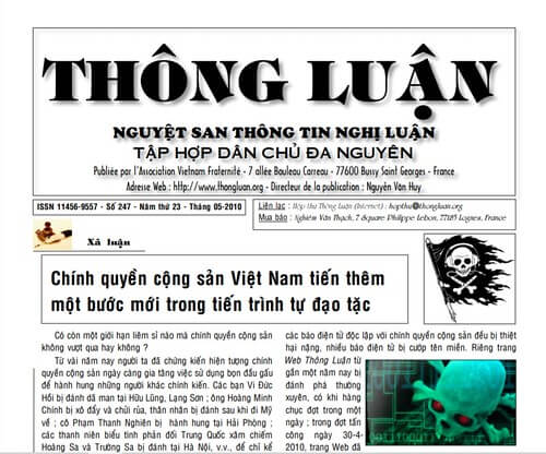 Thông Luận số 247-2010 | Vietnam Fraternité