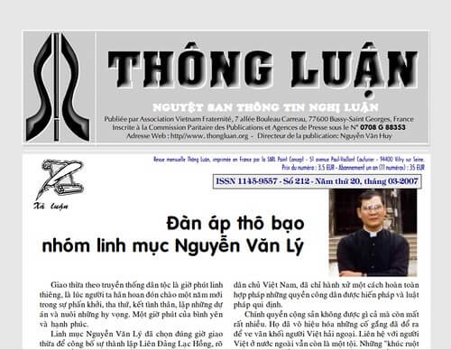 Thông Luận số 212-2007 | Vietnam Fraternité