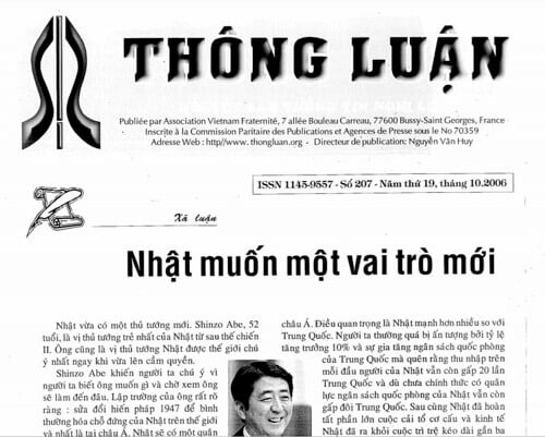 Thông Luận số 207-2006 | Vietnam Fraternité