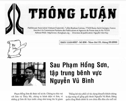 Thông Luận số 206-2006 | Vietnam Fraternité