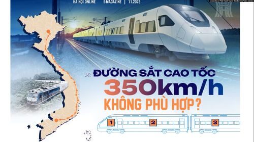 Đường sắt cao tốc 350 km/h không phù hợp ? | Vietnam Fraternité