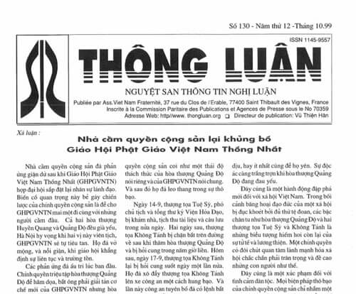 Thông Luận số 130-1999 | Vietnam Fraternité