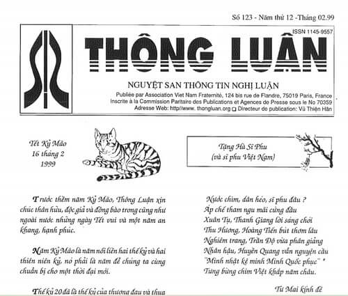 Thông Luận số 123-1999 | Vietnam Fraternité