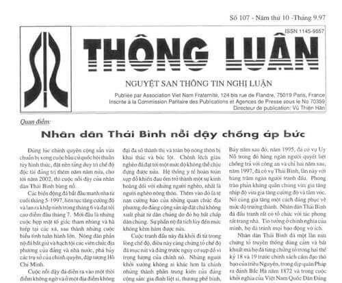 Thông Luận số 107-1997 | Vietnam Fraternité