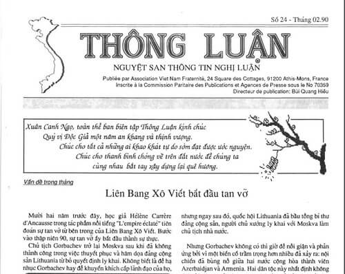 Thông Luận số 24-1990 | Vietnam Fraternité