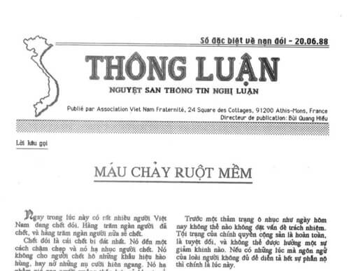 Thông Luận số 06bis-1988 | Vietnam Fraternité