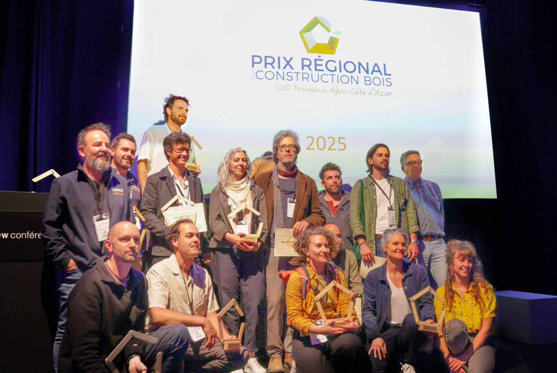 Remise du Prix Régional de la Construction Bois au salon ARCHITECT@WORK à Marseille | Fibois Sud