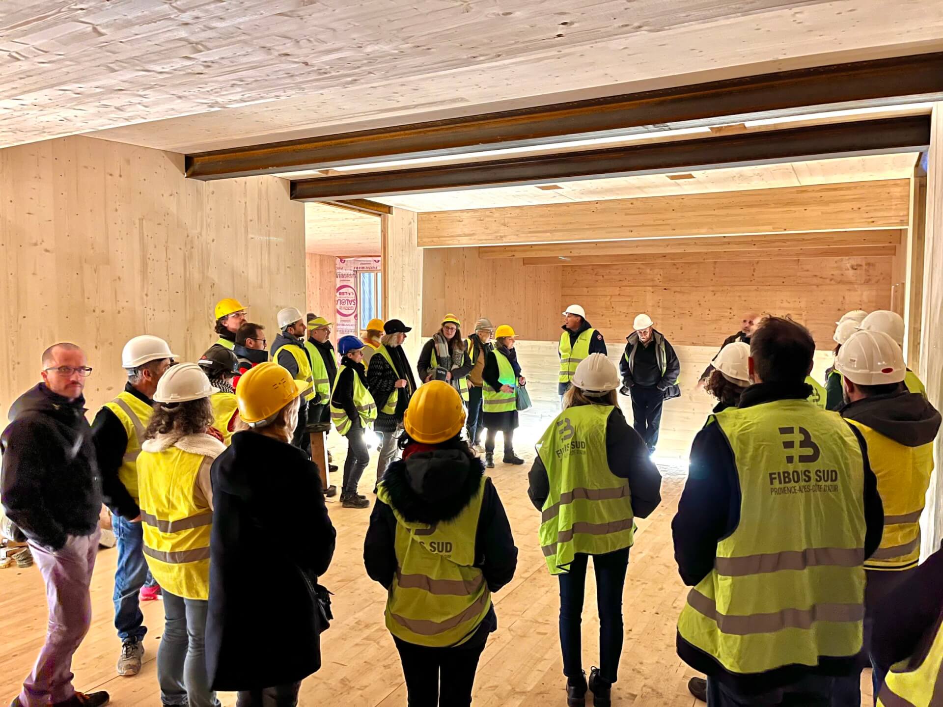 Architecture et bois : Une visite nocturne des futurs locaux de la médecine du travail | Fibois Sud