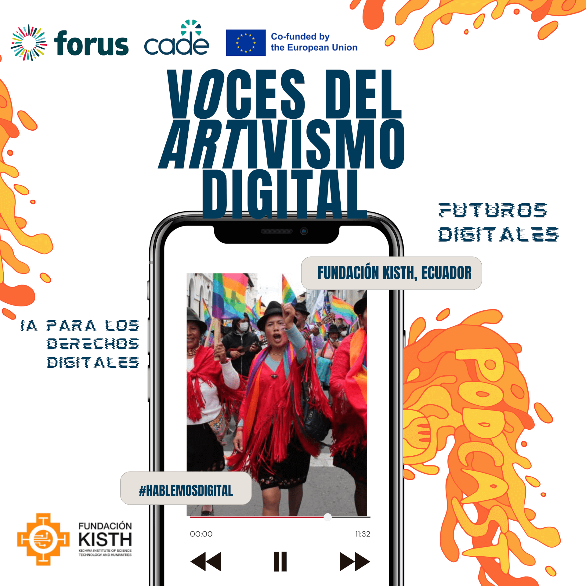 Voces del artivismo digital con Fundación KISTH, Ecuador | Forus