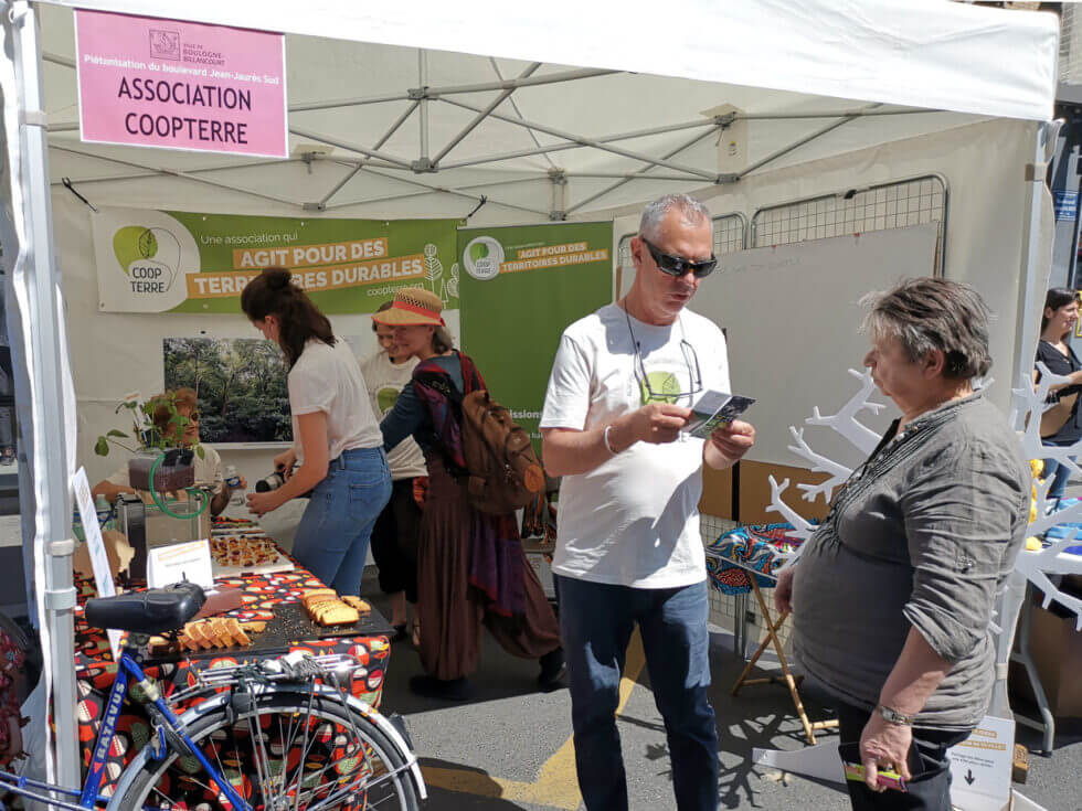 CoopTerre participe à l’opération de piétonisation à Boulogne | Coopterre