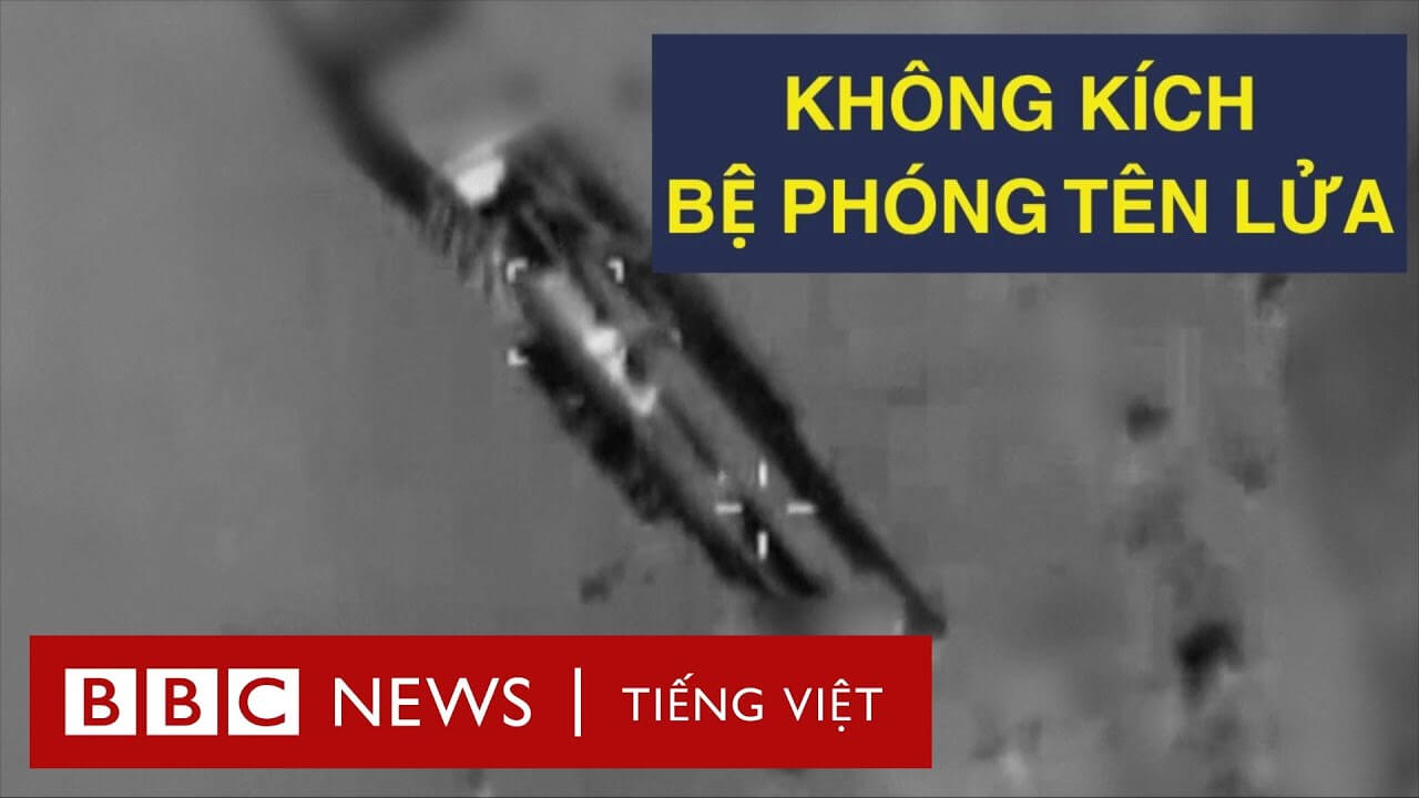 KHOẢNH KHẮC ISRAEL KHÔNG KÍCH BỆ PHÓNG TÊN LỬA CỦA IRAN