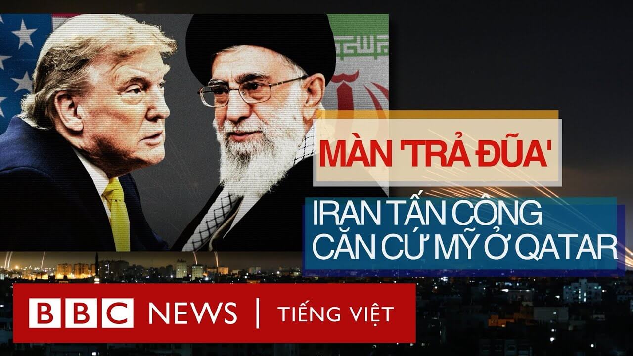 XUNG ĐỘT ISRAEL - IRAN: IRAN TẤN CÔNG CĂN CỨ MỸ, ÔNG TRUMP THÔNG BÁO 'NGỪNG BẮN'