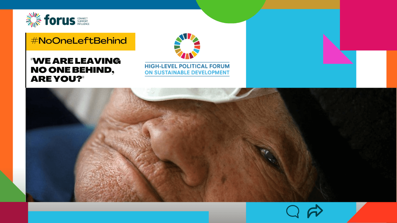 Leaving No One Behind, Leading from the Front: Civil Society Action on the SDGs at the UN High-Level Political Forum 2025 | Forus