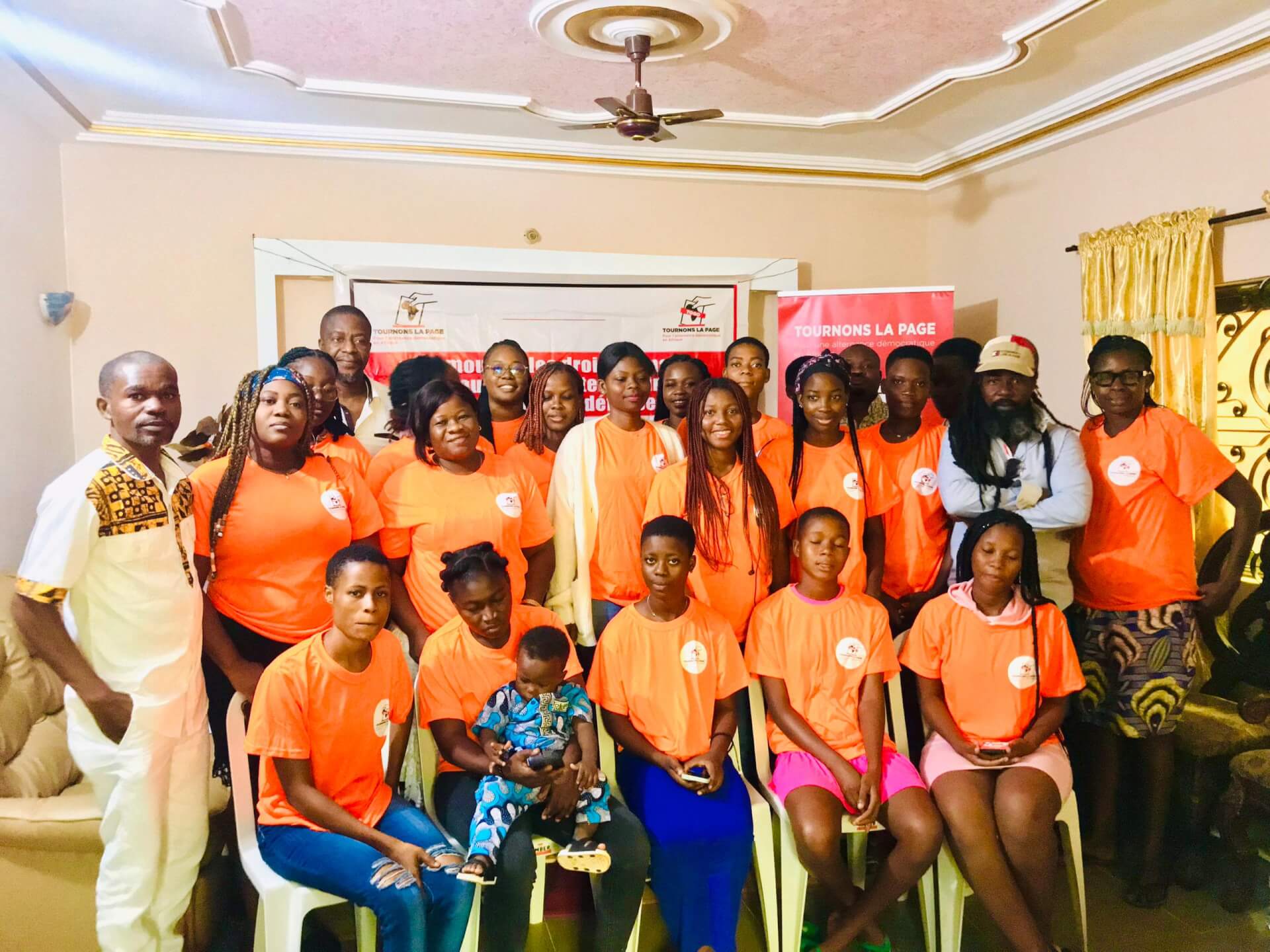 Droits humains : TLP-Togo et TLP-Bénin forment une trentaine de jeunes militants | Tournons la Page