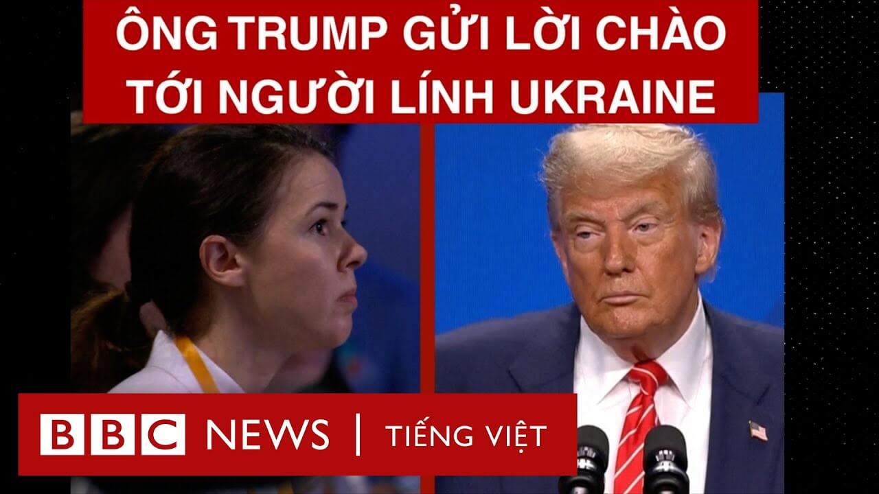 ÔNG TRUMP GỬI LỜI CHÀO TỚI NGƯỜI LÍNH UKRAINE