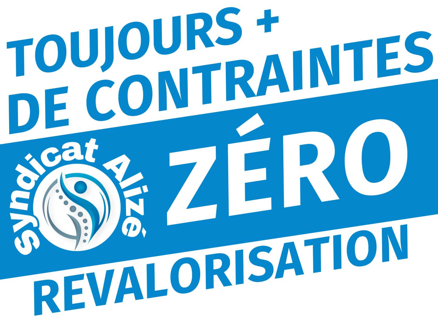 Pancarte n°1 ALIZE | Alizé - Syndicat de kinésithérapeutes