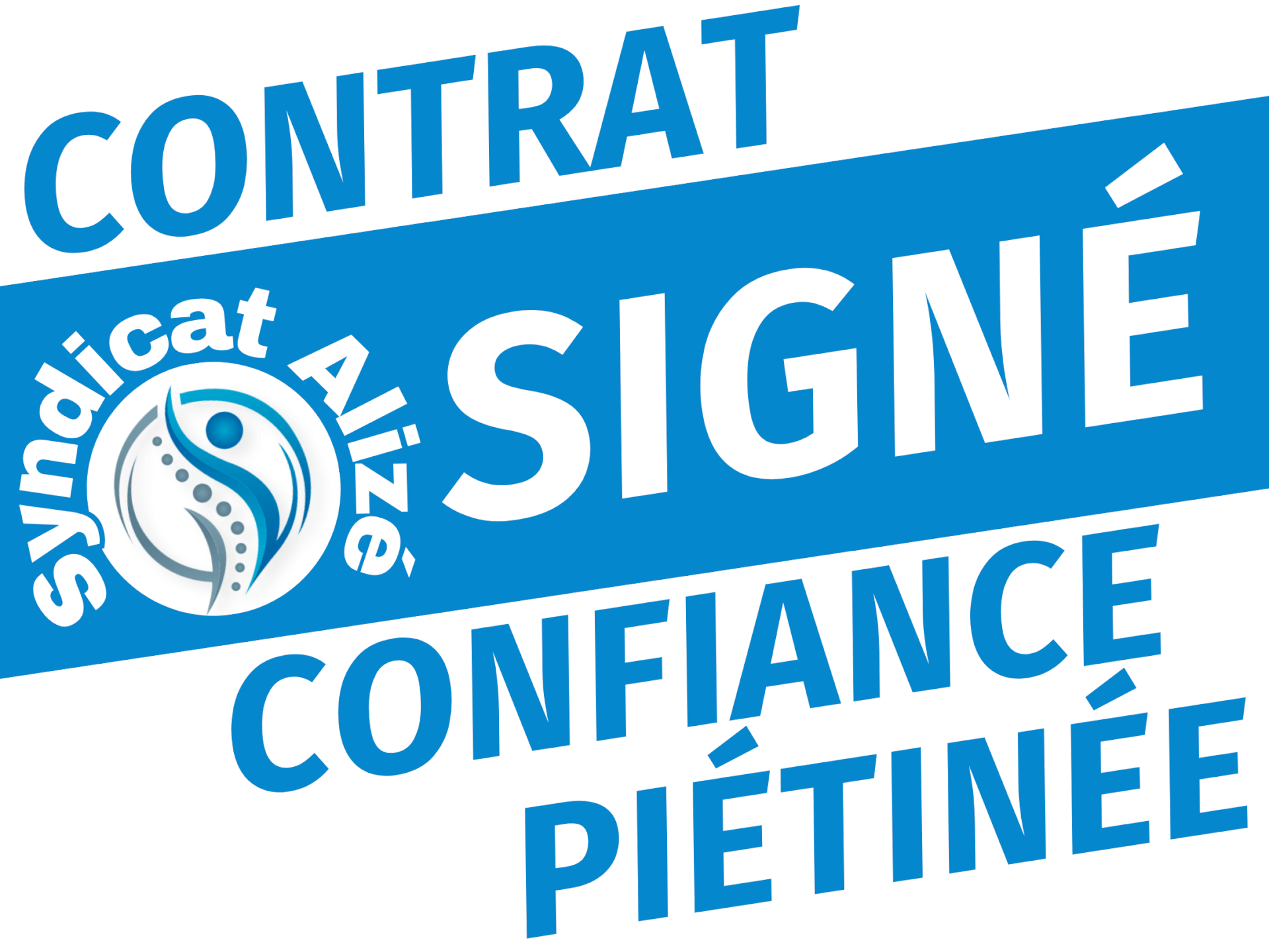 Pancarte n°2 ALIZE | Alizé - Syndicat de kinésithérapeutes