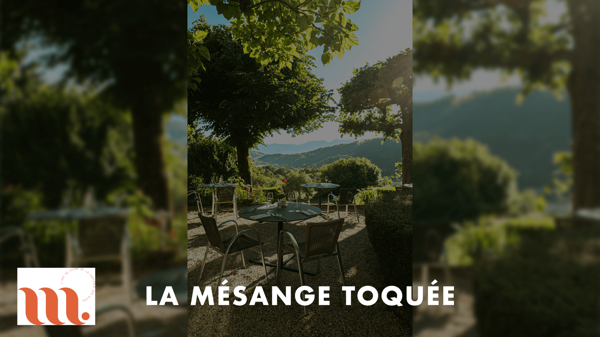 La Mésange Toquée : saveurs en terrasse face aux cimes du Vercors