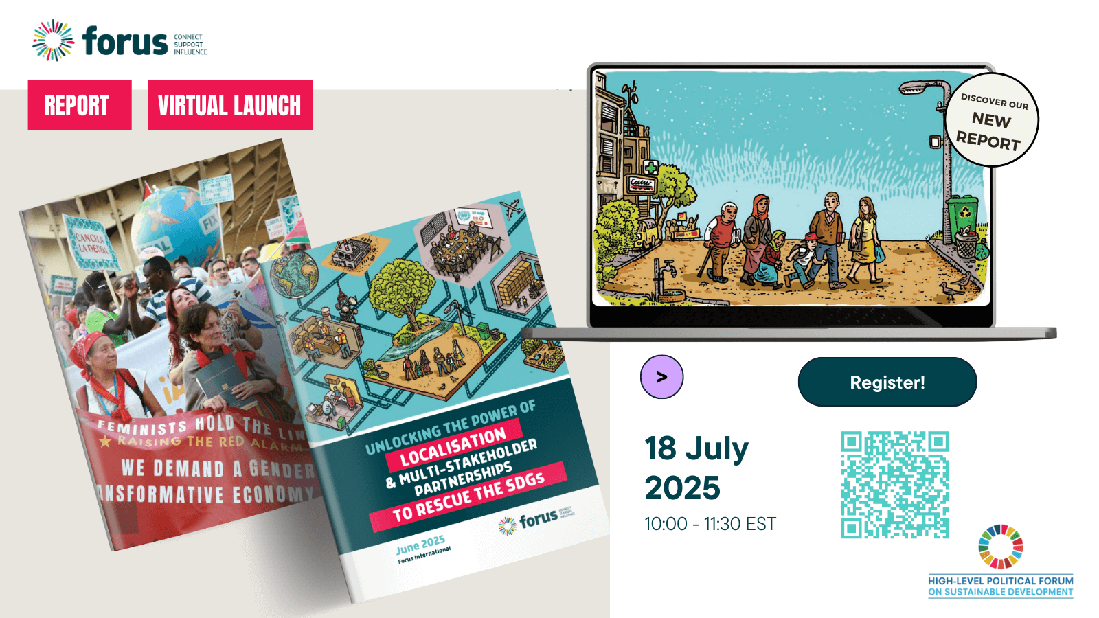 🌍 See you at HLPF 2025? Join Forus events, initiatives and campaigns | Forus