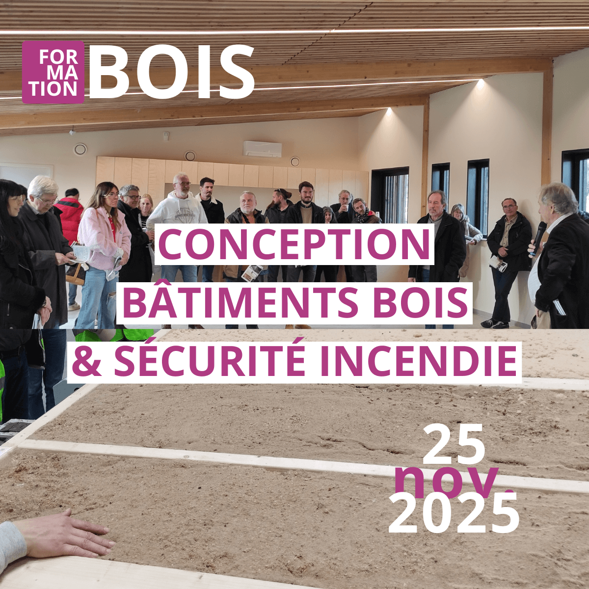 FORMATION | Construction bois & sécurité incendie | 25 novembre | Fibois Sud