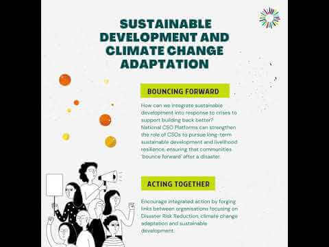 DRR Chapter 8 - Sustainable Development and climate change adaptation