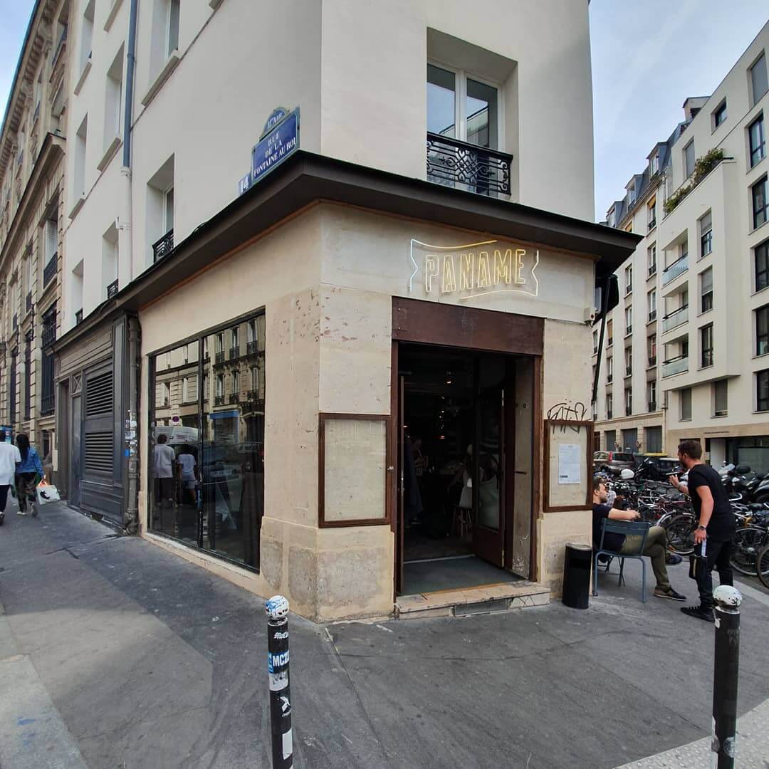 Décoration extérieur du Paname Café - Paris | Amandine Levy / Lesay
