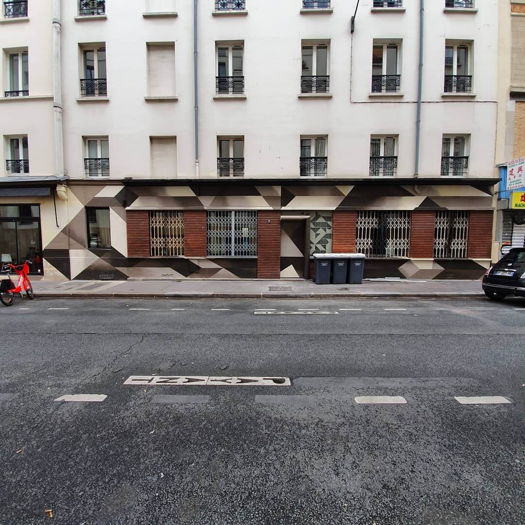 Décoration extérieur du Paname Café - Paris | Amandine Levy / Lesay