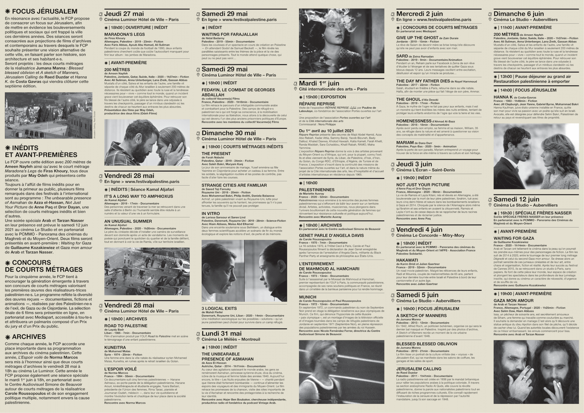 - | Festival Ciné-Palestine - FCP