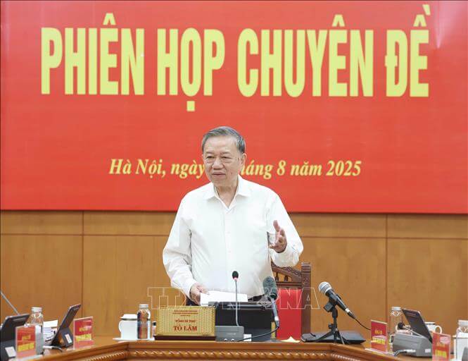 Tổng bí thư Tô Lâm : tham vọng phú cường và thách thức khó lường | Vietnam Fraternité