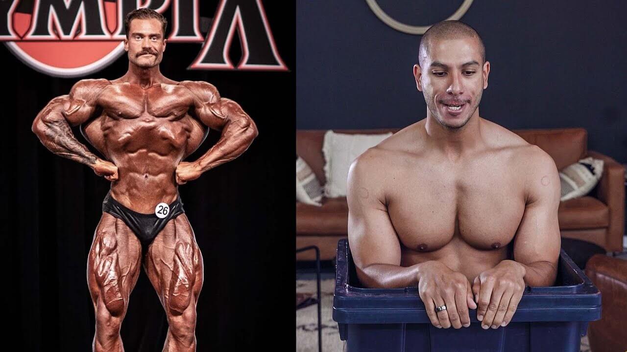 BAIN GLACÉ et 1600 CALORIES par jour, la routine de CRIS BUMSTEAD 👑