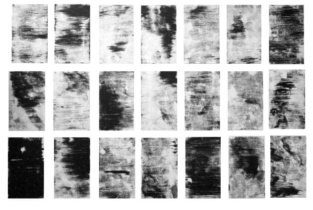 Détails – 21 Monotypes noirs et blancs – TRACE – 149 | liguori charlotte