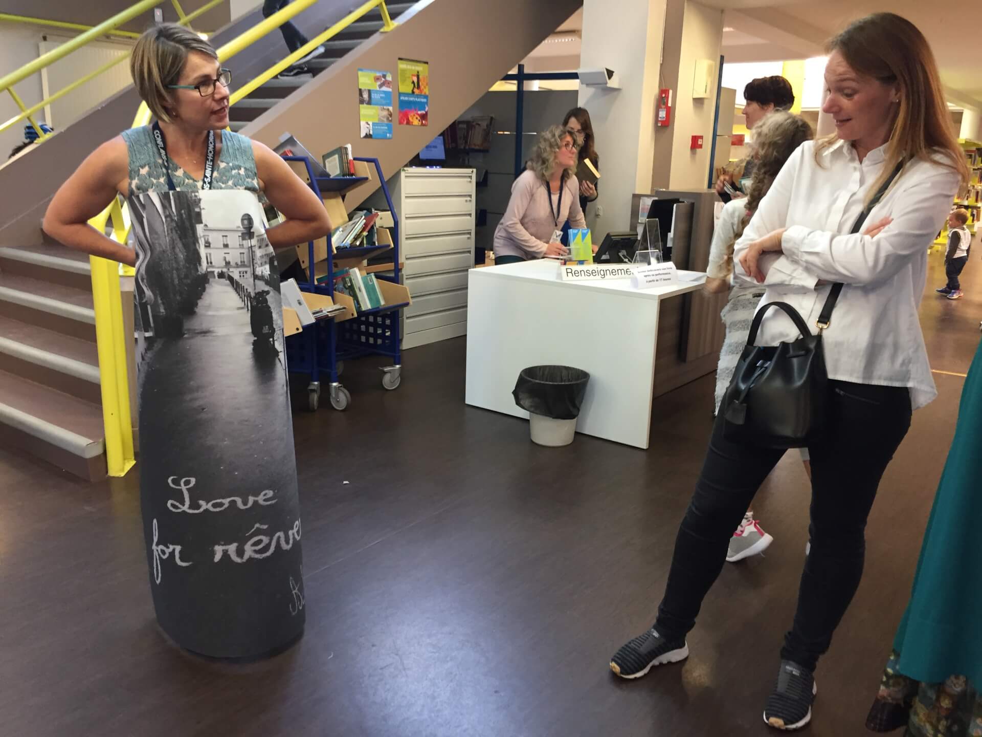 A la médiathèque de Conflans | Manon Zeidman