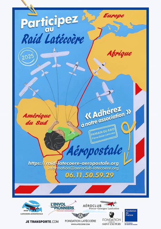 Raid Larécoère 2025 | Les Ailes de Yoan