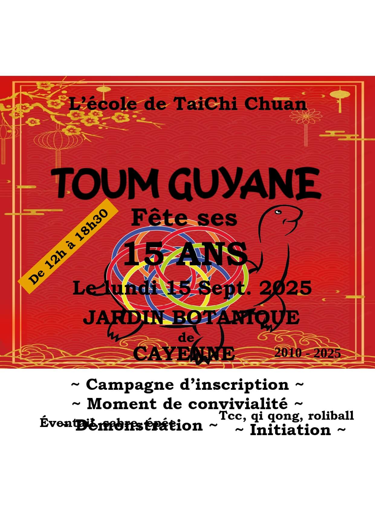 lundi 15 septembre                c'est la rentrée... | Toum Guyane