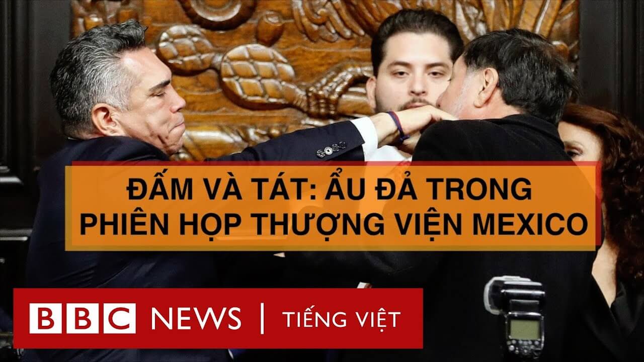 ĐẤM VÀ TÁT: ẨU ĐẢ TRONG PHIÊN HỌP THƯỢNG VIỆN MEXICO