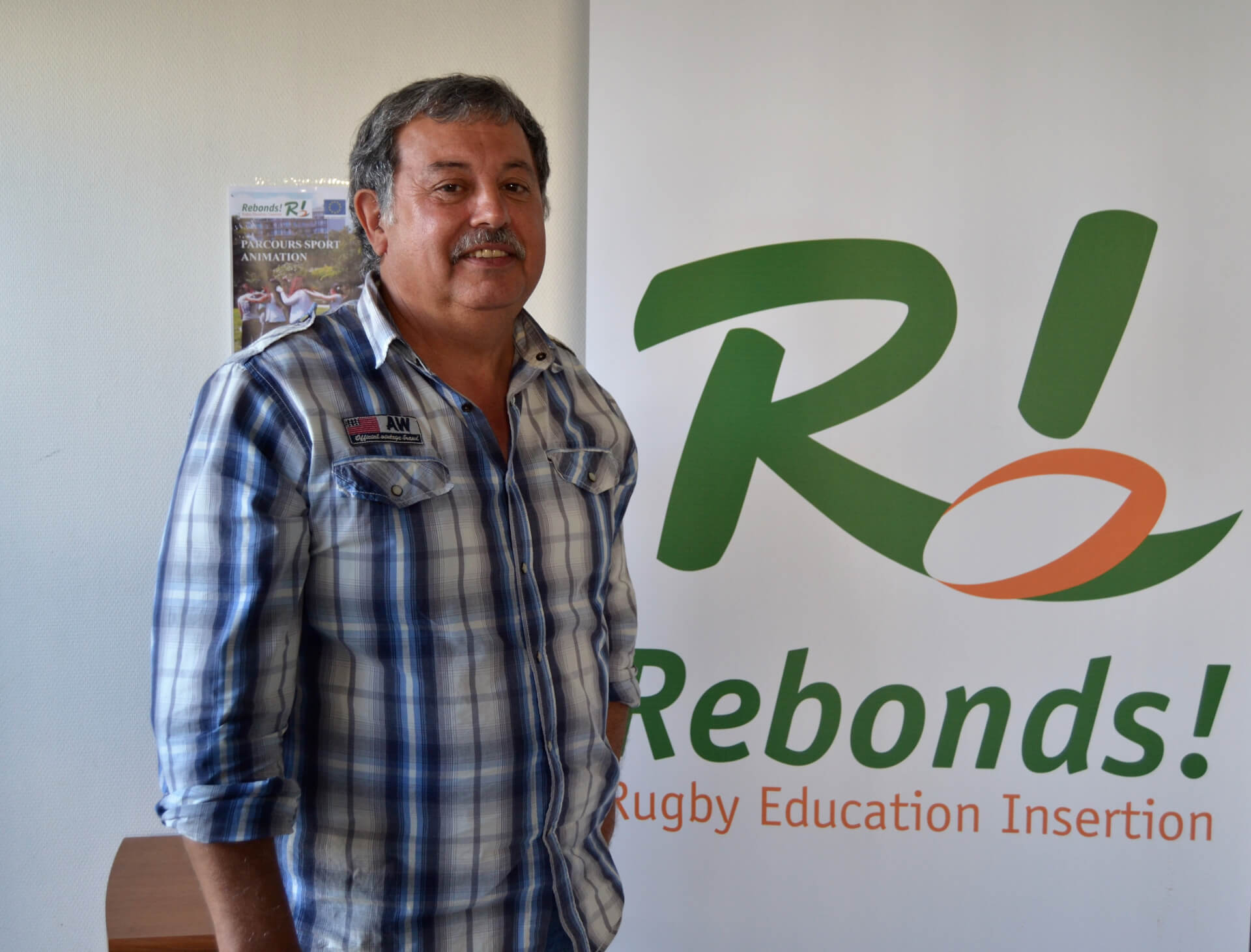 "Au contact" n°1 – Dominique Malhaire, Président de Rebonds! | Rebonds!