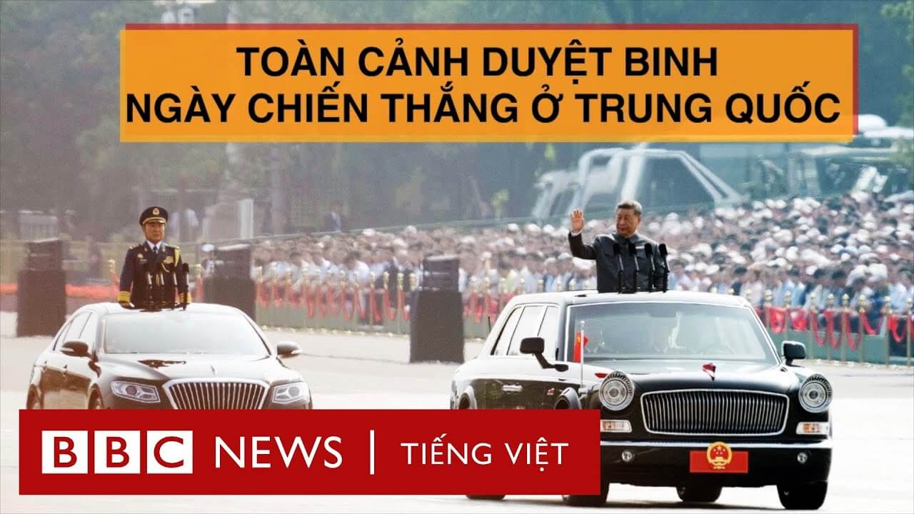 TOÀN CẢNH LỄ DUYỆT BINH NGÀY CHIẾN THẮNG CỦA TRUNG QUỐC