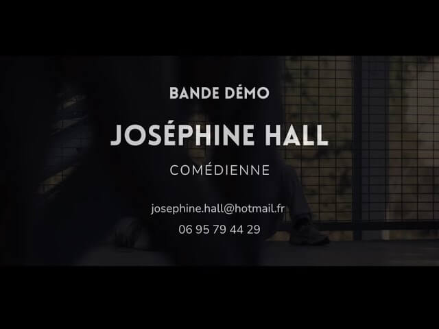 Bandé démo Joséphine HALL