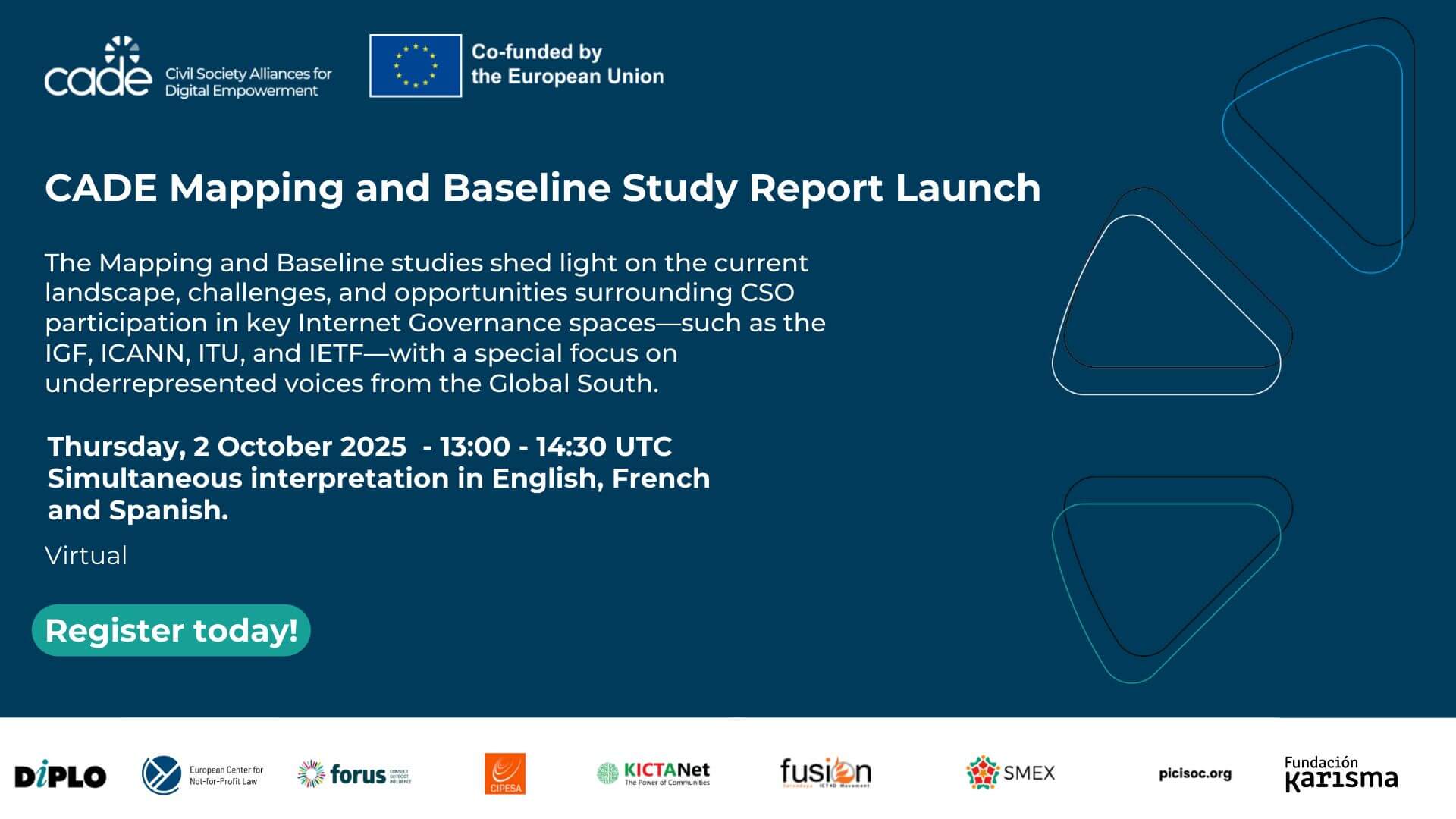 CADE Mapping and Baseline Report Launch | Forus