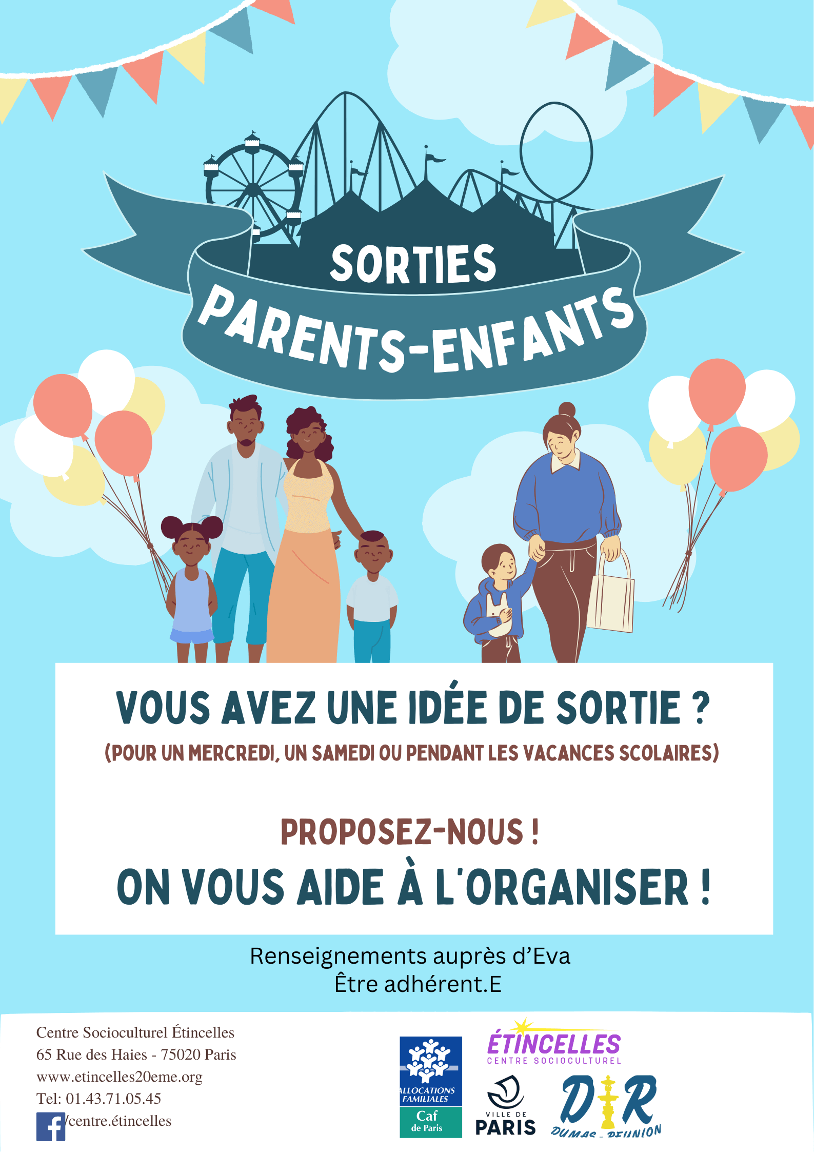 Sorties Parents-enfants | Etincelles