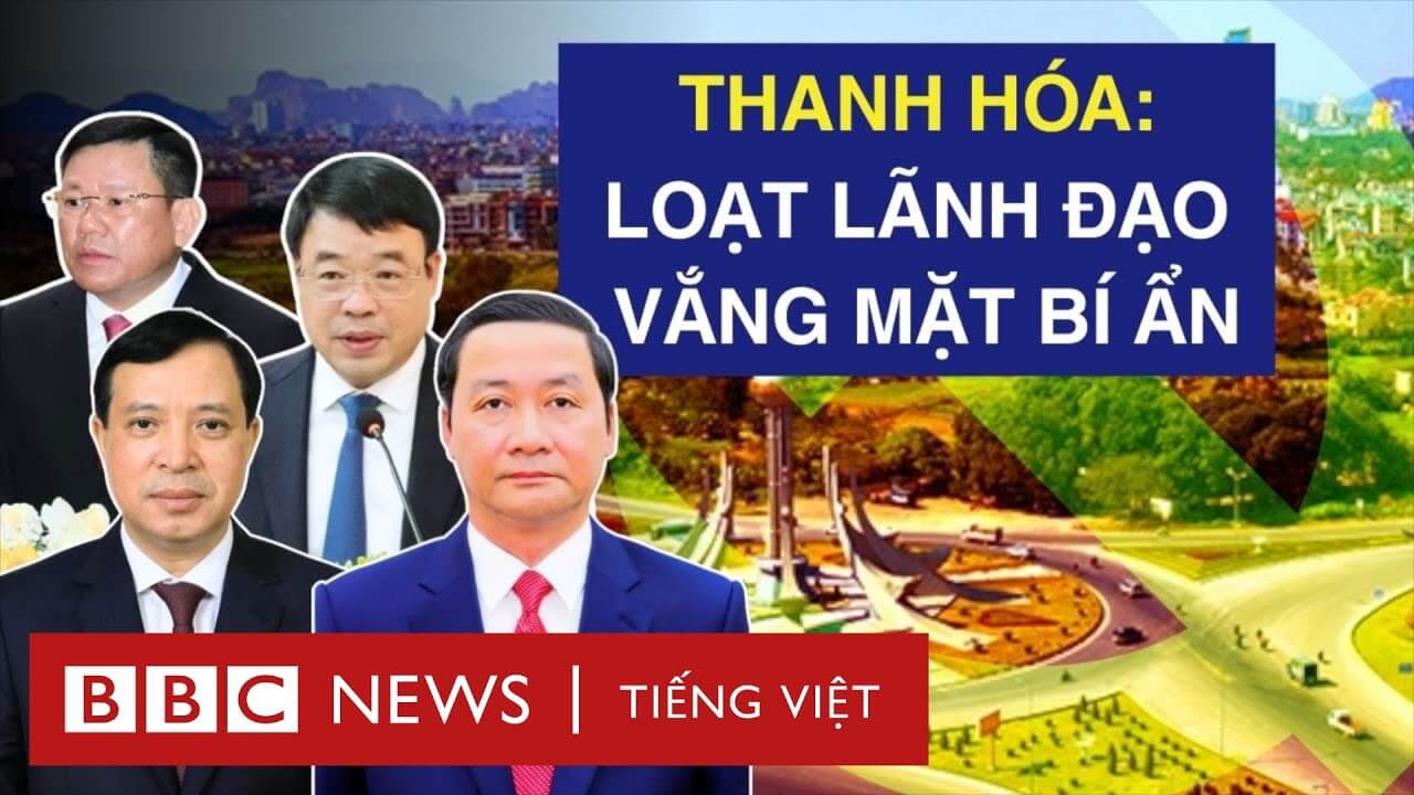 THANH HÓA RÚNG ĐỘNG: LOẠT LÃNH ĐẠO CẤP CAO BỊ BẮT, VẮNG MẶT BÍ ẨN