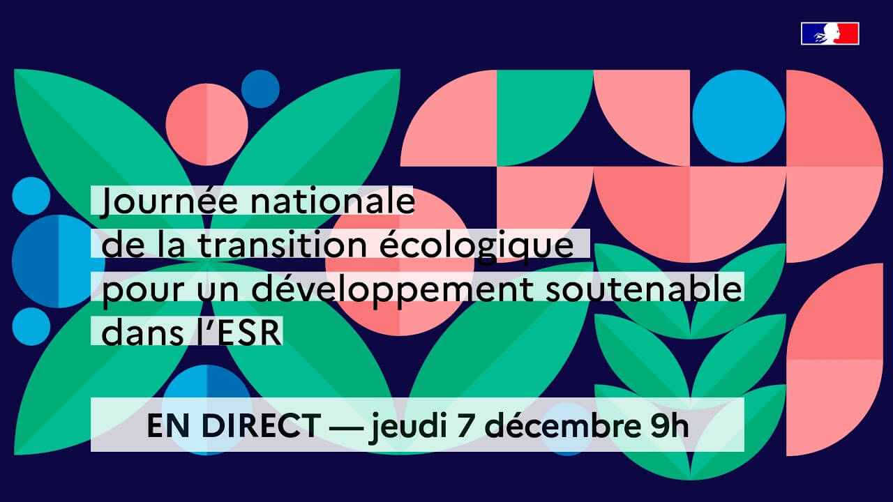 DIRECT - Journée nationale de la transition écologique pour un développement soutenable dans l'ESR | RESES
