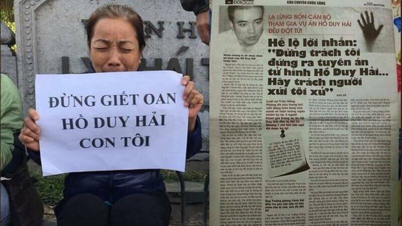 Ai sẽ chịu trách nhiệm trong vụ án Hồ Duy Hải ? | Vietnam Fraternité