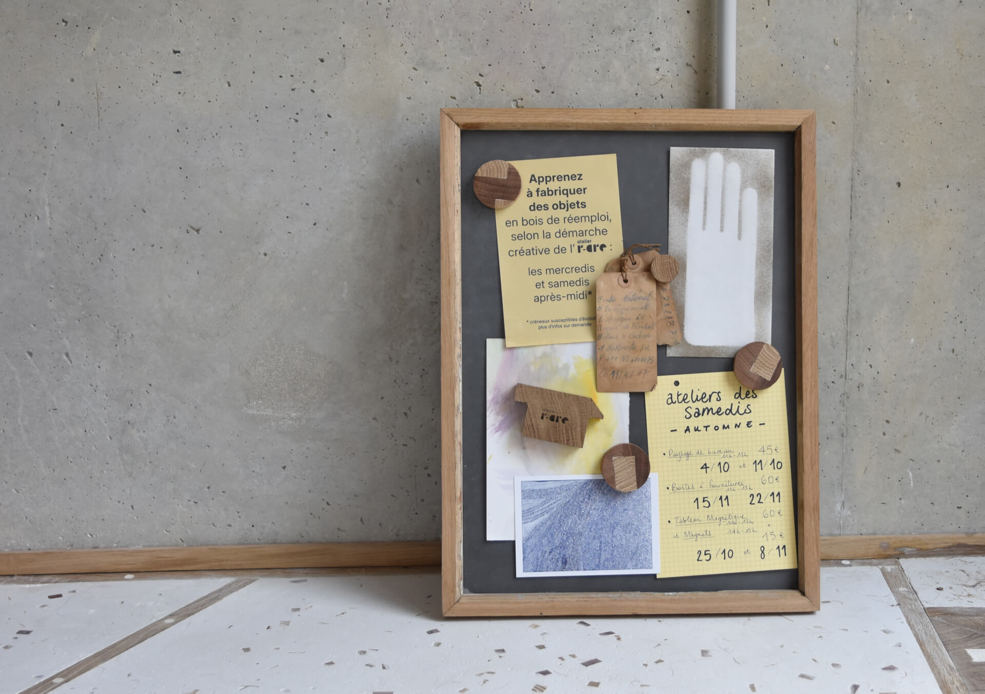 ATELIER bois / Pêle-Mêle magnétique | La Venelle