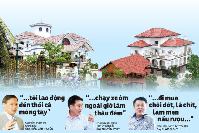 Lương quan chức không cao nhưng cuộc sống gia đình rất xa hoa. | Vietnam Fraternité