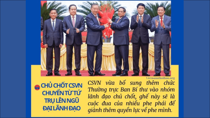 Ngũ trụ lên ngôi : Màn kịch quyền lực không đổi chủ | Vietnam Fraternité