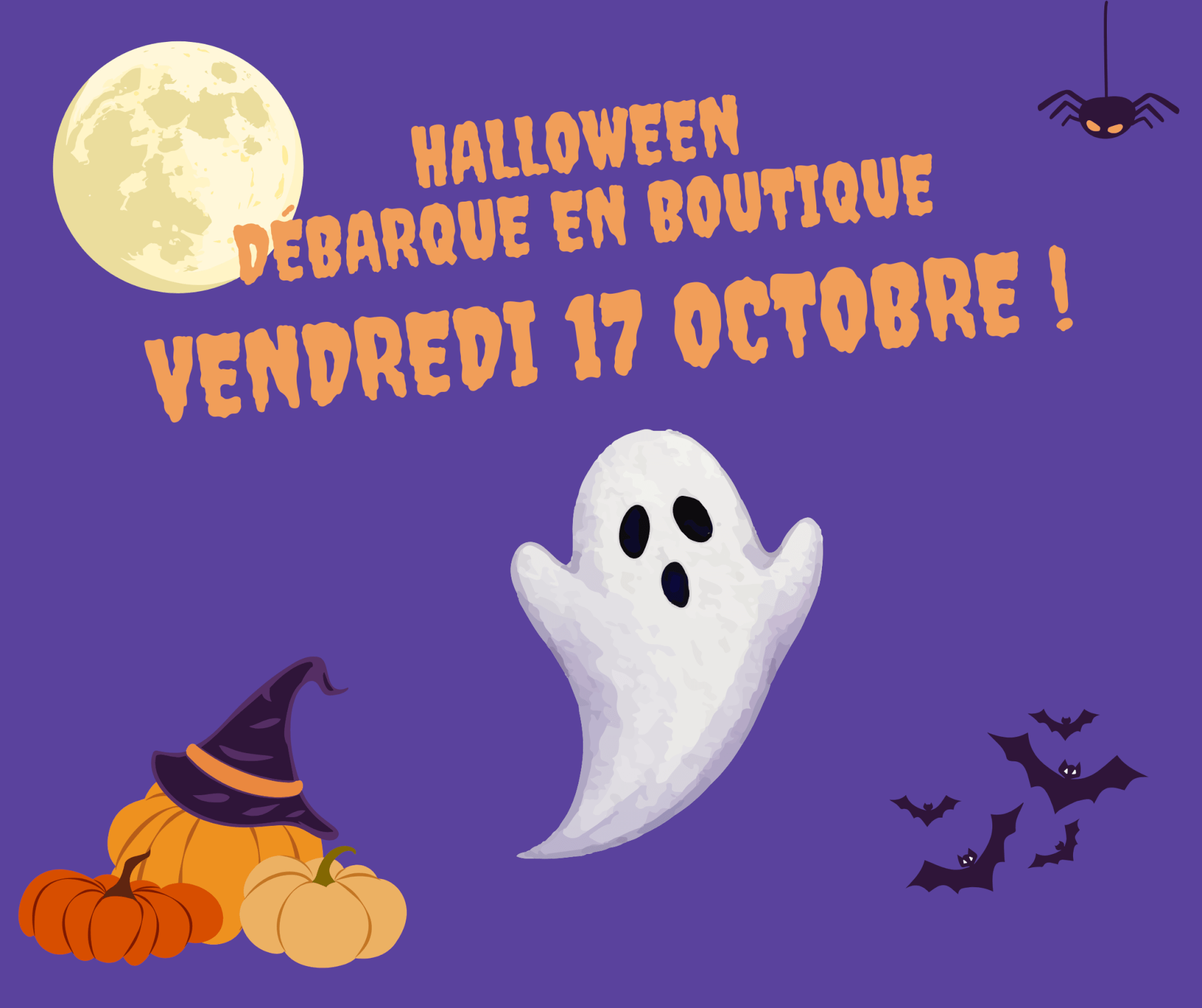 Halloween débarque en boutique | Au Bonheur des Bennes - recyclerie de l'estuaire