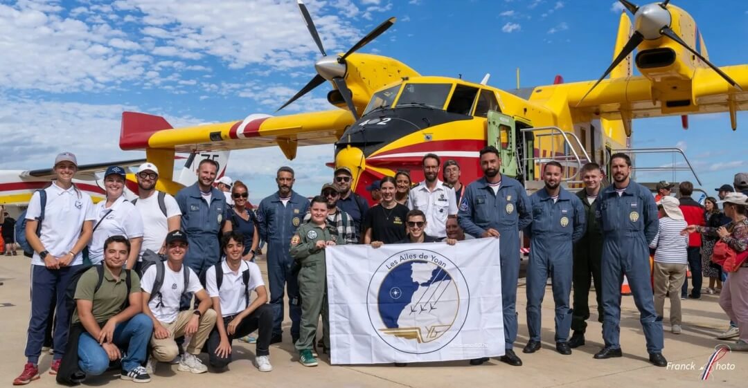 Portes ouvertes Sécurité civile du 04-10-25 à Nimes avec la Patrouille de France | Les Ailes de Yoan