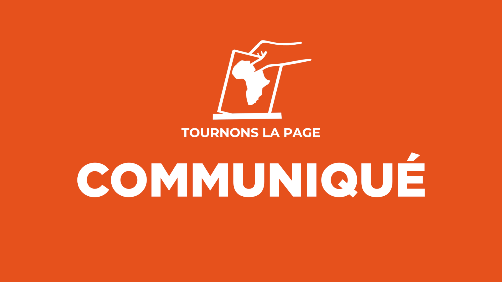 Communiqué de presse de Tournons La Page Côte d’Ivoire relative à la situation socio-politique en Côte d’Ivoire | Tournons la Page