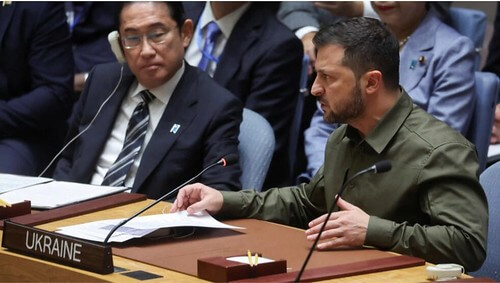 Tổng thống Ukraine phát biểu trước Liên Hiệp Quốc nhưng Hội đồng Bảo an mất tầm quan trọng | Vietnam Fraternité